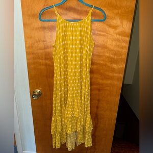 Universal Thread Yellow Polka Dot Sunshine Dress